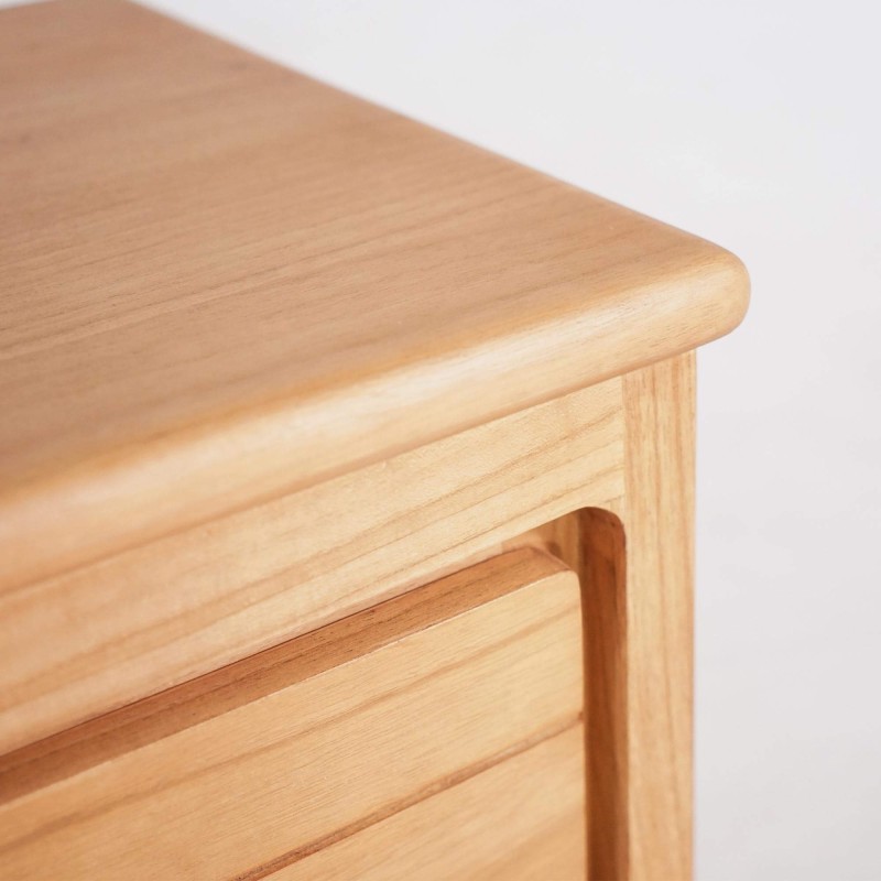 Tv-meubel in massief hout 140 cm - Pragati