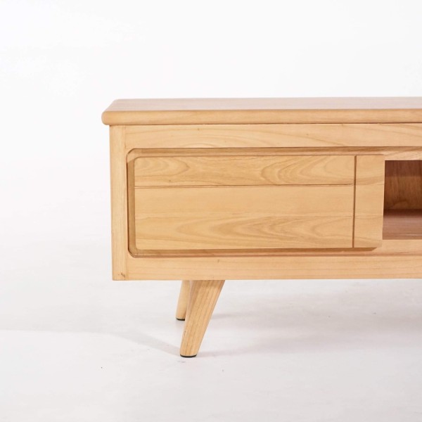 Tv-meubel in massief hout 140 cm - Pragati