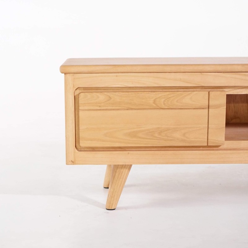 Tv-meubel in massief hout 140 cm - Pragati
