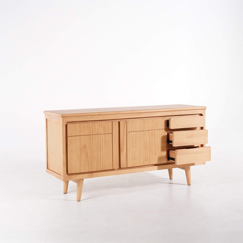 Buffet in massief hout 150 cm - Pragati