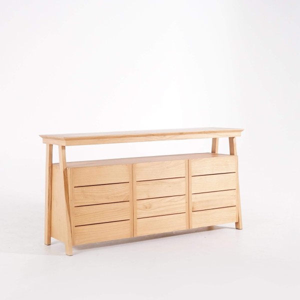 Buffet in natuurlijk hout - Nandini