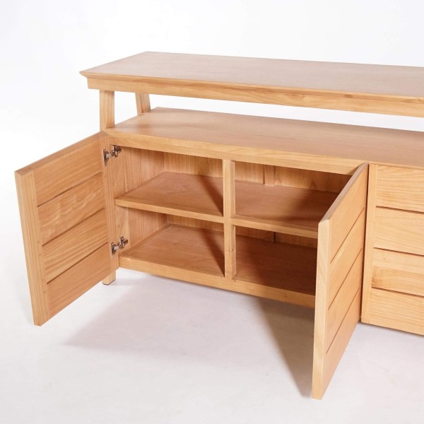 Buffet in natuurlijk hout - Nandini