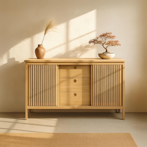 Houten buffetkast 140 cm - Rohini