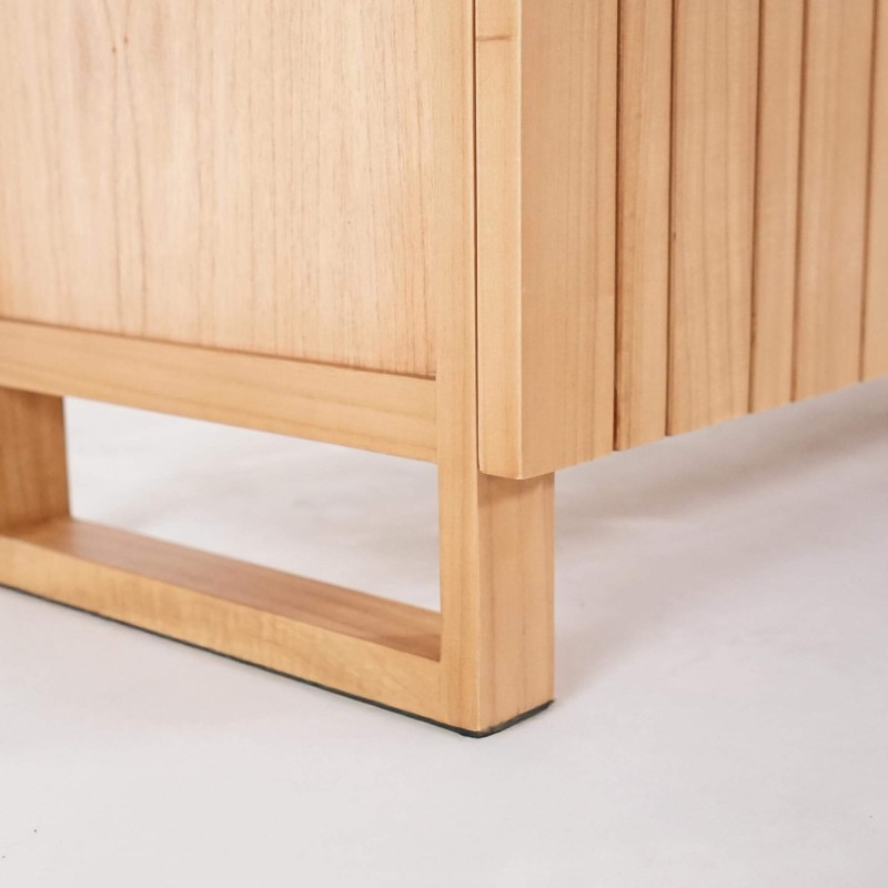 Enfilade in massief hout, 3 deuren, 170 cm – Satya