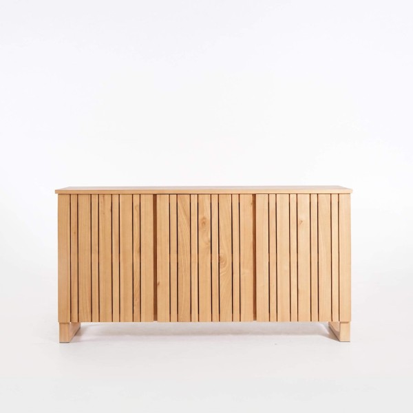 Enfilade in massief hout, 3 deuren, 170 cm – Satya