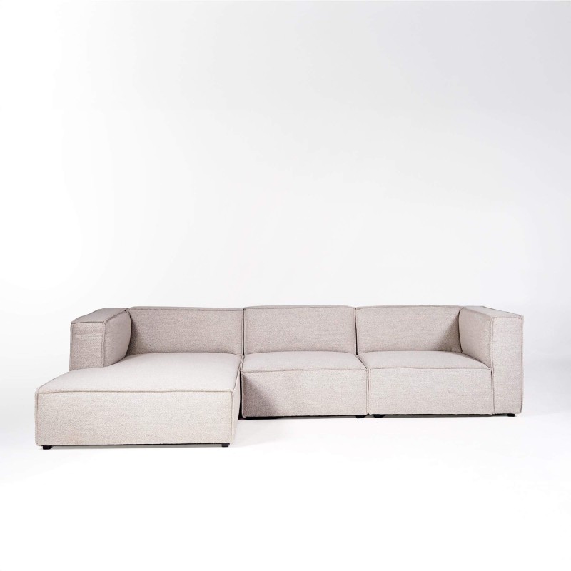 Canapé met linkerchaise longue, 3-zits – Isla