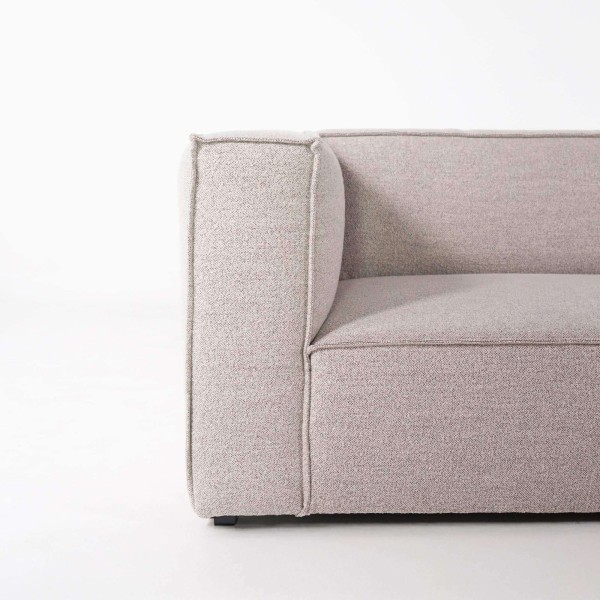 Hoekbank voor 5 personen met rechte chaise longue - Isla