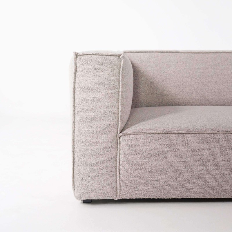 Hoekbank voor 5 personen met rechte chaise longue - Isla