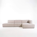 3,5-zitsbank met rechterlongchair – Isla