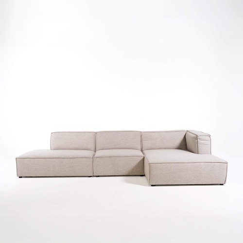 3,5-zitsbank met rechterlongchair – Isla