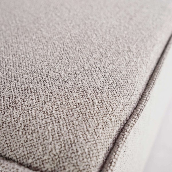 Pouf in chenille-stof – Isla