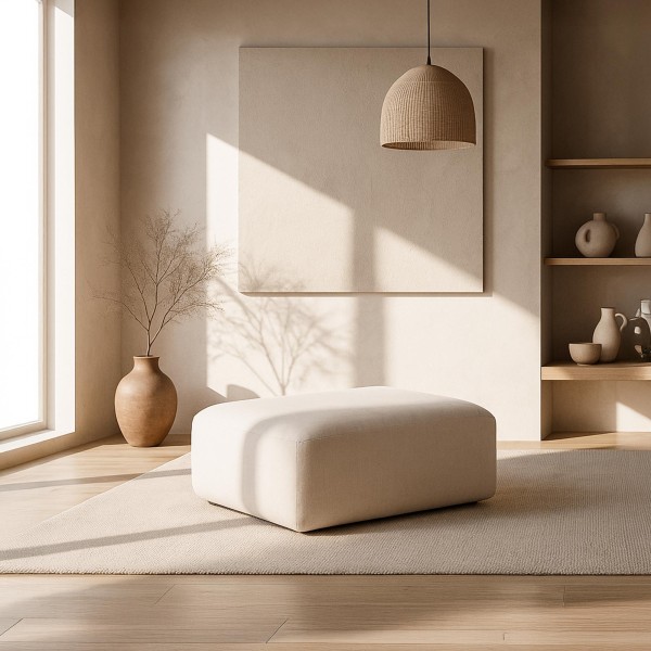 Pouf in stof – Odea