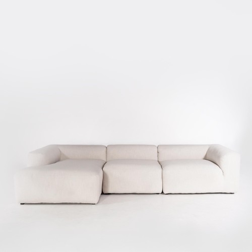 Sofa met linkse méridienne, 3-zits – Odea