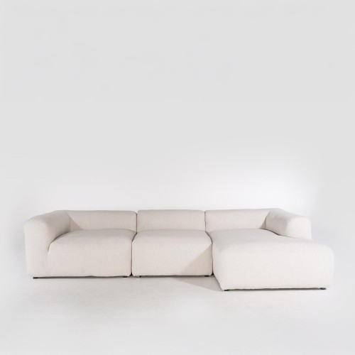Canapé met rechterlongchair 3-zits – Odea