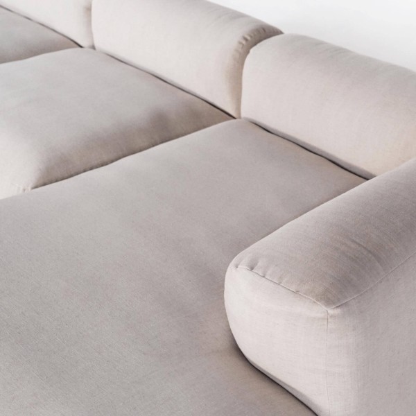 Canapé met rechterlongchair 3-zits – Odea