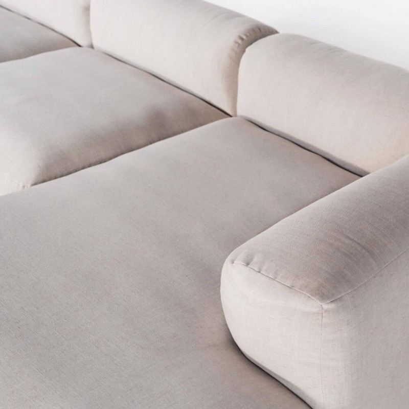 Canapé met rechterlongchair 3-zits – Odea