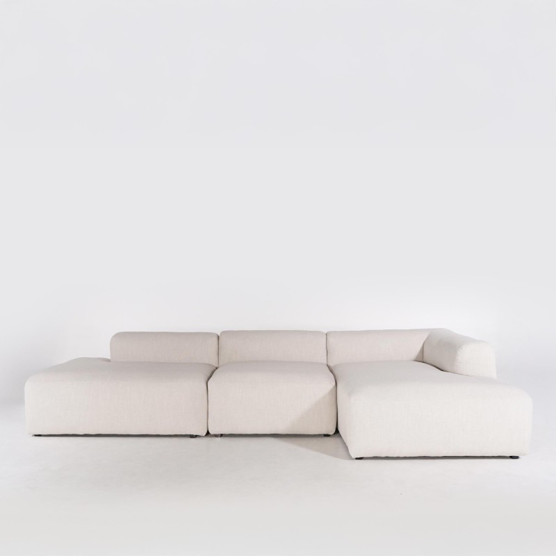 3,5-zits sofa met rechterliggende meridiaan – Odea