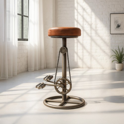 Industriële barkruk met pedalen