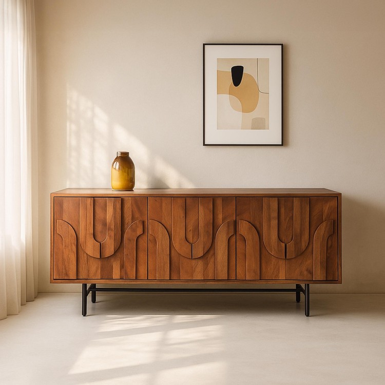 Massief mango dressoir 160 cm - Flow