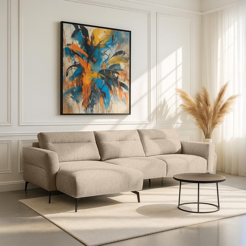 Hoeksalon 4-zits met linkerlongchair – Nara