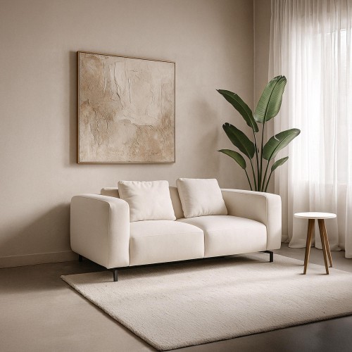 Moderne 3-zits stoffen sofa...