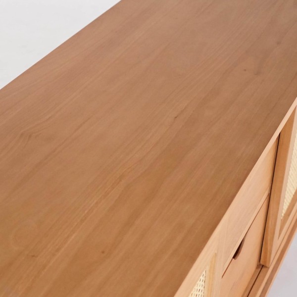 Badmeubel in massief hout op poten 140 cm - Anaya