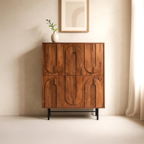Massieve houten barkast – Flow
