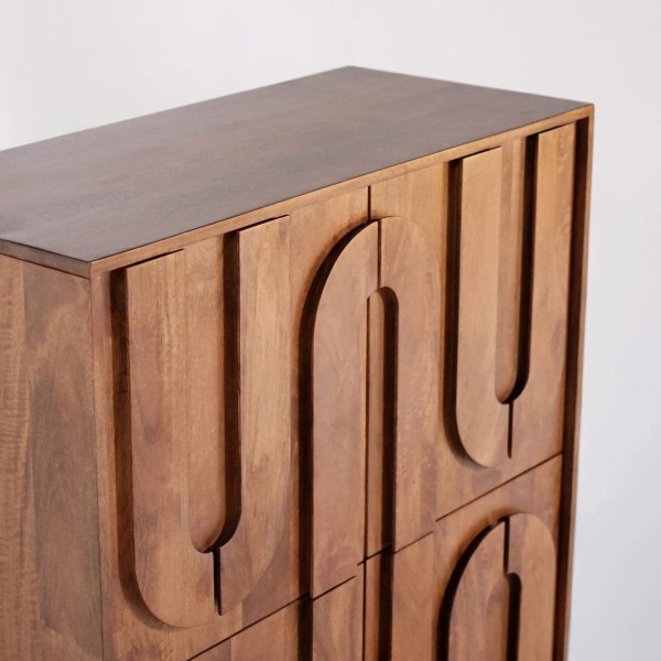 Massieve houten barkast – Flow