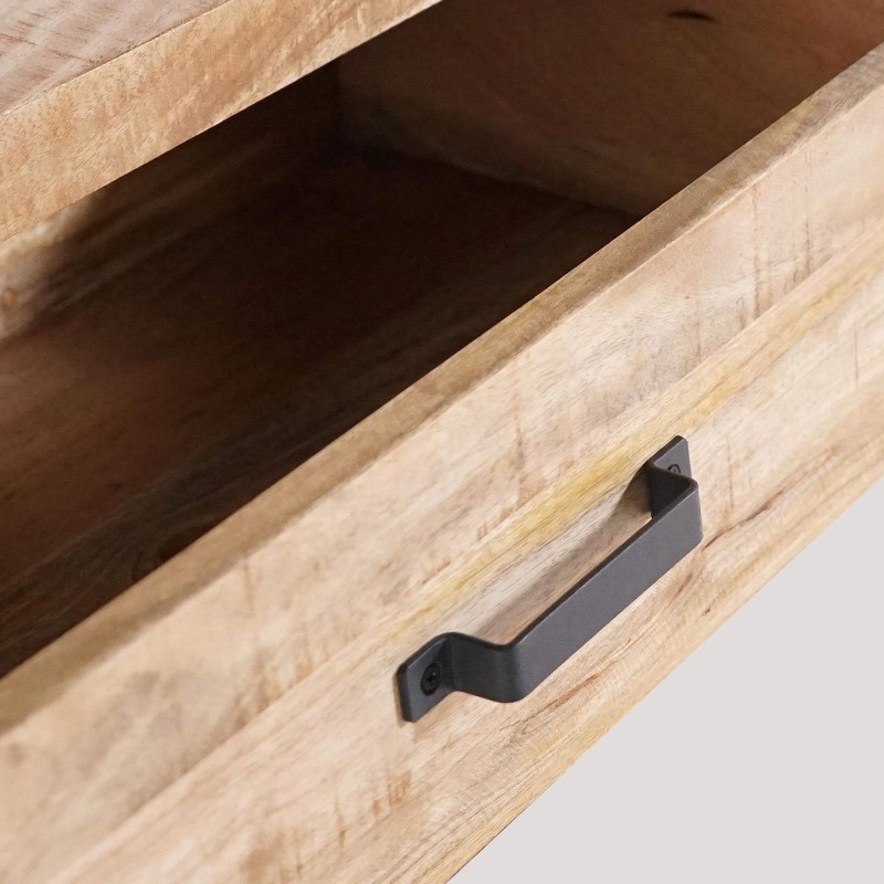 Industriële bureau in hout en metaal – Cambridge