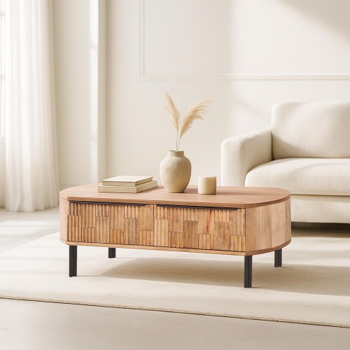 Salontafel in massief mangohout – Uma