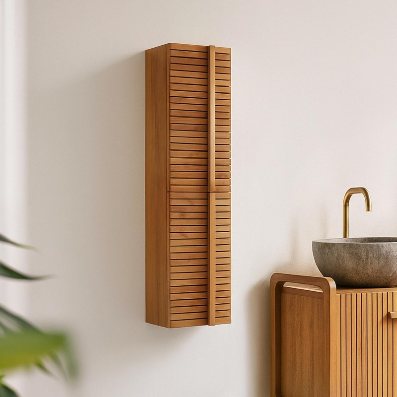 Badkamerkolom in massief teakhout - Devika Badkamerkolom in massief teakhout - Devika