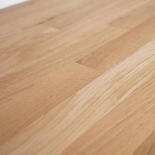 Bureau van eikenhout 120 x 55 cm