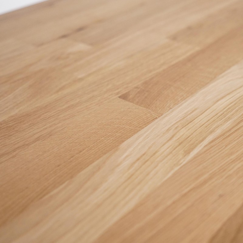 Bureau van eikenhout 120 x 55 cm