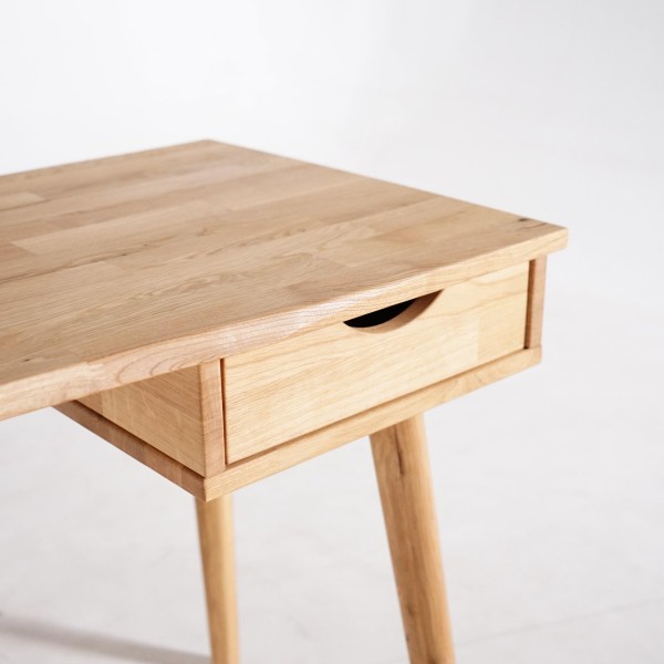 Bureau van eikenhout 120 x 55 cm