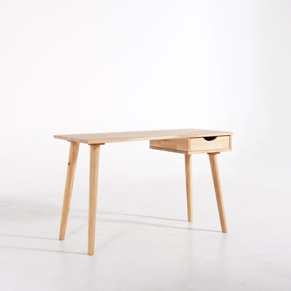 Bureau van eikenhout 120 x 55 cm