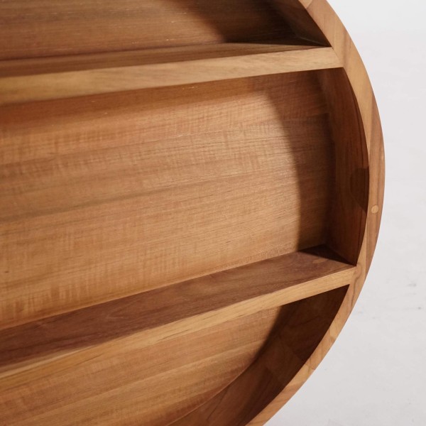 Ronde badkamerspiegel met opbergvak – Devika