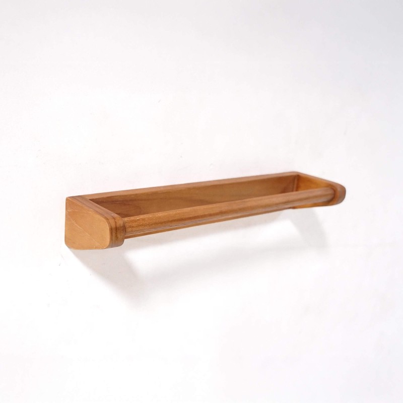 Handdoekhouder van teakhout