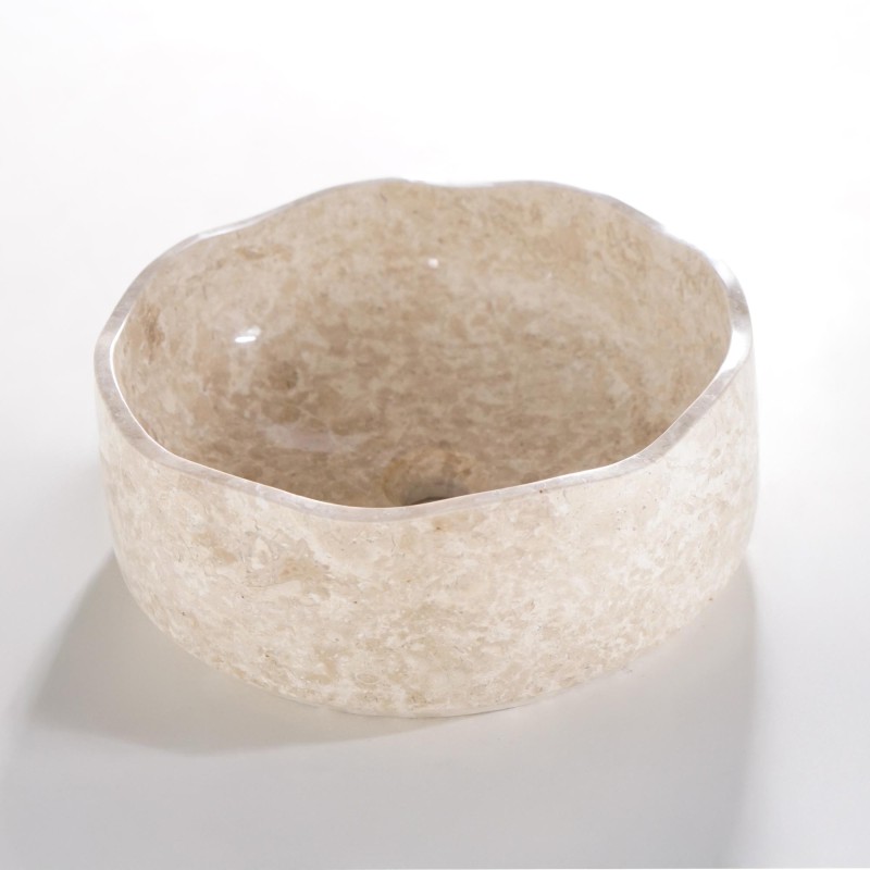 Stenen badkamer wastafel - Flower