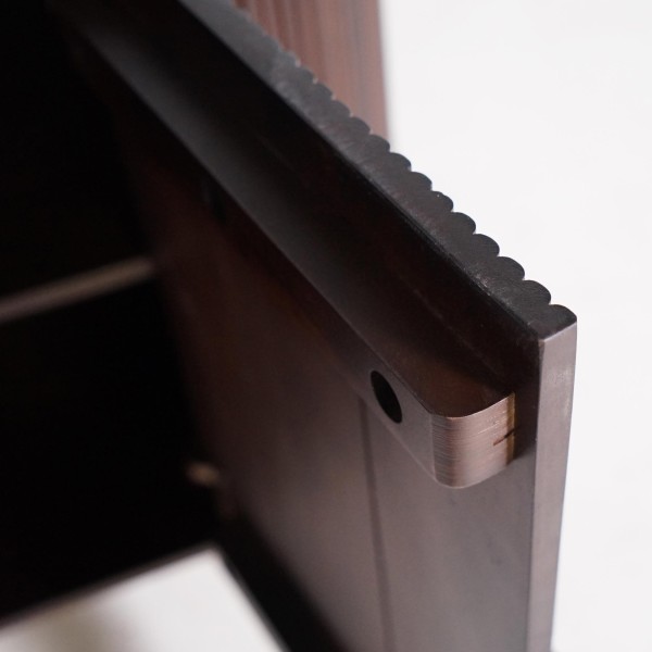 Dressoir met 2 deuren in mangohout - Sohana