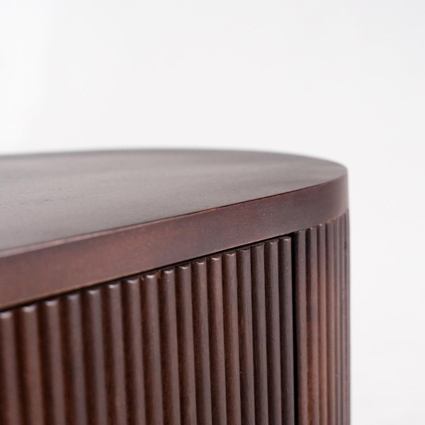 Dressoir met 2 deuren in mangohout - Sohana