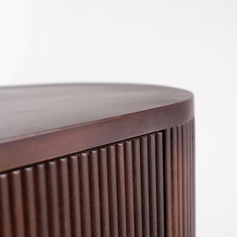 Dressoir met 2 deuren in mangohout - Sohana