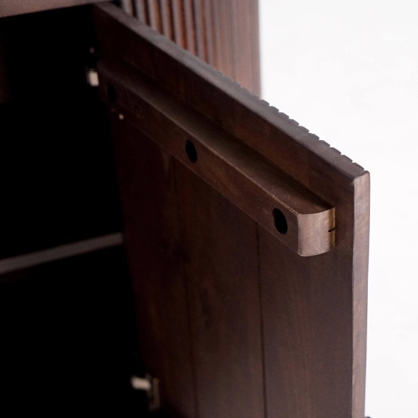 Dressoir met 3 deuren in mangohout – Sohana