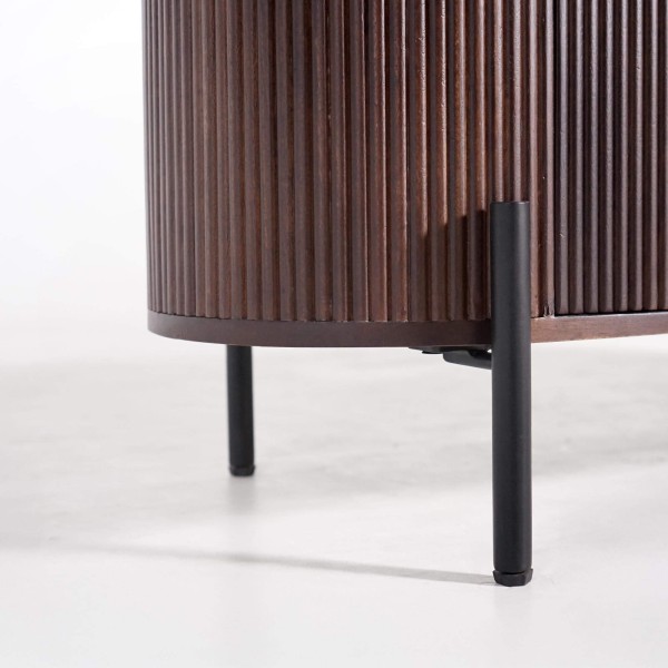 Dressoir met 3 deuren in mangohout – Sohana