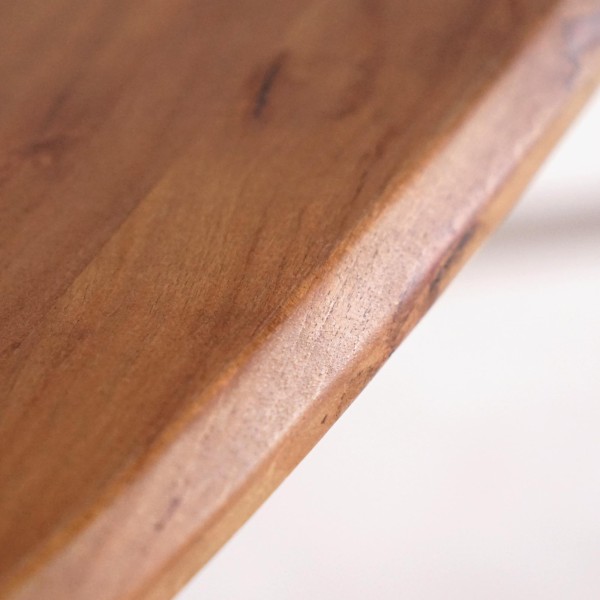 Ovalen eettafel in massief mangohout - Orama