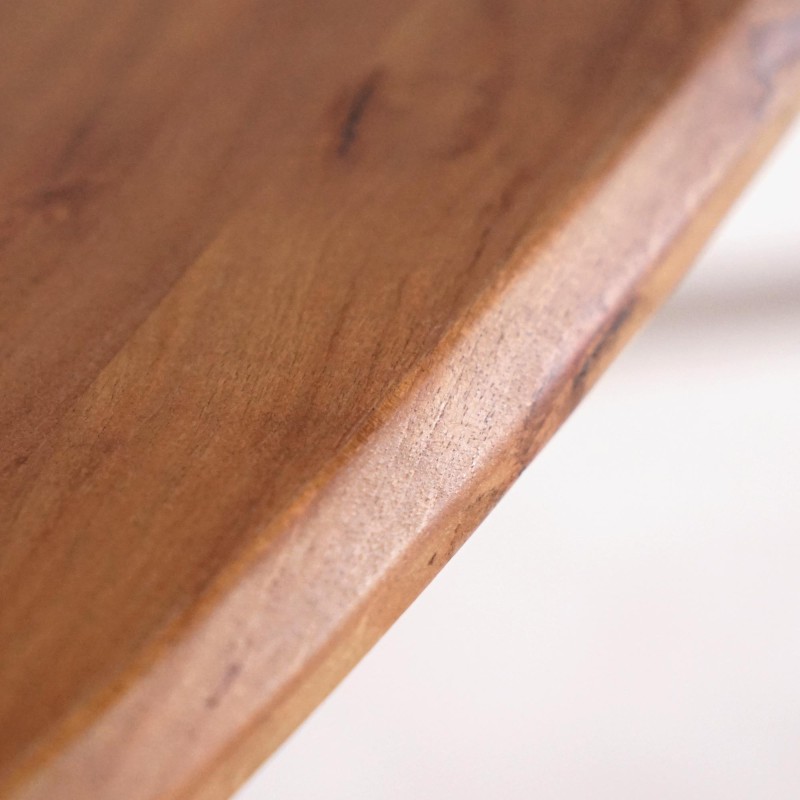 Ovalen eettafel in massief mangohout - Orama