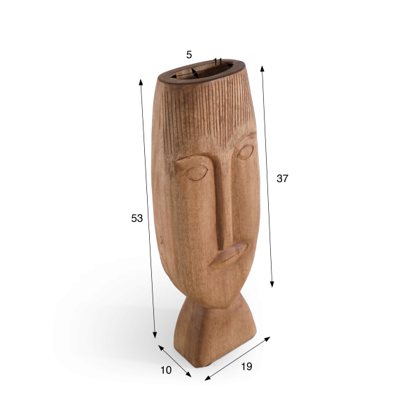 Decoratief houten beeld 53 cm – Mana