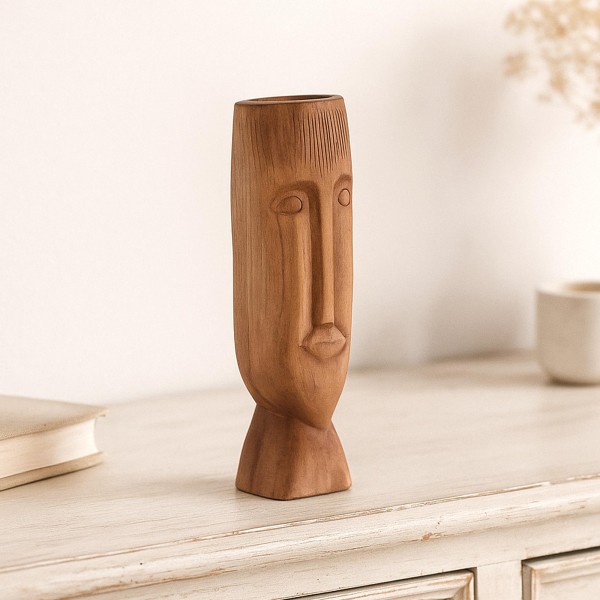 Decoratief houten beeld 43 cm - Mana