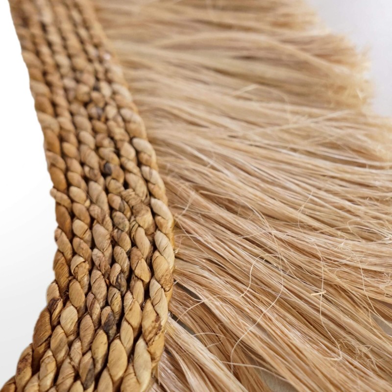 Spiegel van natuurlijke vezels in boho-stijl – Ina