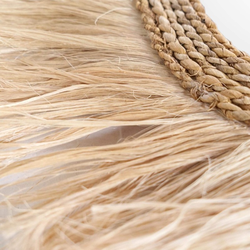 Spiegel van natuurlijke vezels in boho-stijl – Ina