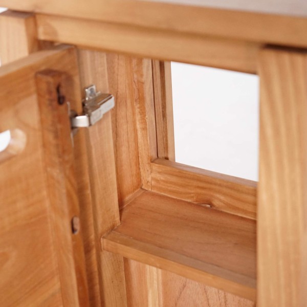 Wastafelmeubel in massief hout – Azur